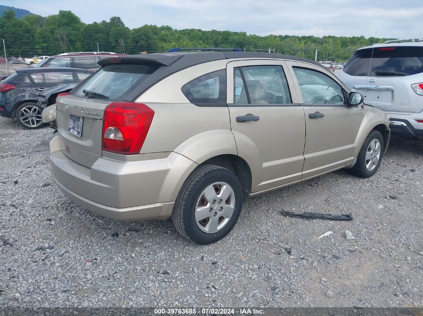 2009 Dodge Caliber Se VIN: 1B3HB28A59D116601 Lot: 39763685