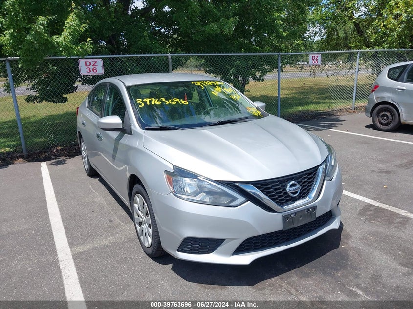2017 Nissan Sentra Sv VIN: 3N1AB7AP5HY362610 Lot: 39763696