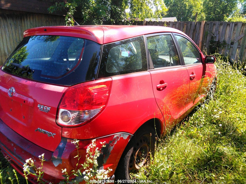 2004 Toyota Matrix Xr VIN: 2T1KR32E54C202675 Lot: 39763698