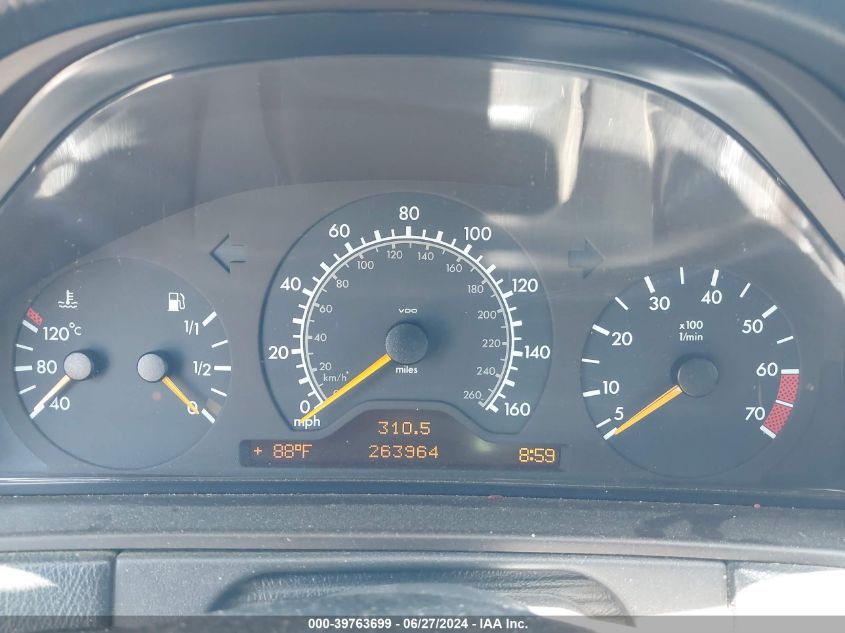 1998 Mercedes-Benz E 320 VIN: WDBJH65F3WA536844 Lot: 39763699