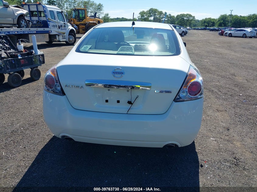 2010 Nissan Altima Hybrid VIN: 1N4CL2AP9AC190558 Lot: 39763730