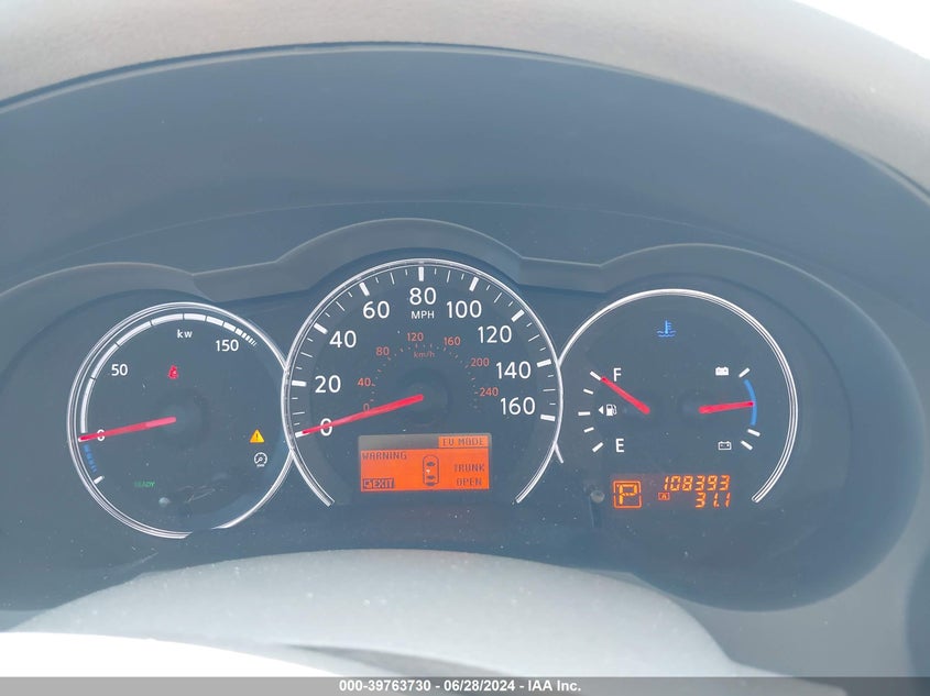 2010 Nissan Altima Hybrid VIN: 1N4CL2AP9AC190558 Lot: 39763730