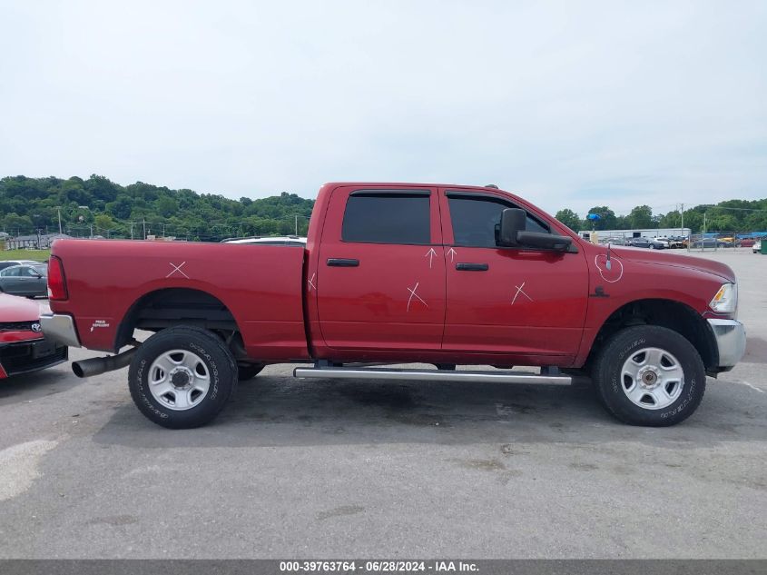 2013 Ram 2500 Tradesman VIN: 3C6UR5CL1DG557499 Lot: 39763764