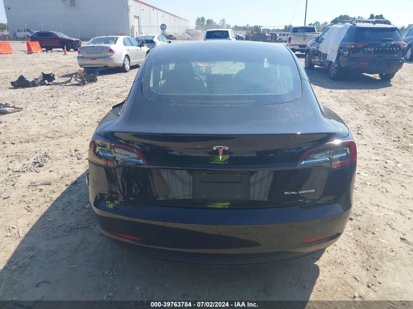 2020 TESLA MODEL 3 LONG RANGE DUAL MOTOR ALL-WHEEL DRIVE - 5YJ3E1EB7LF774847