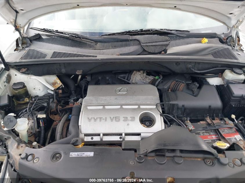 2005 Lexus Rx 330 VIN: JTJGA31U350049275 Lot: 39763785