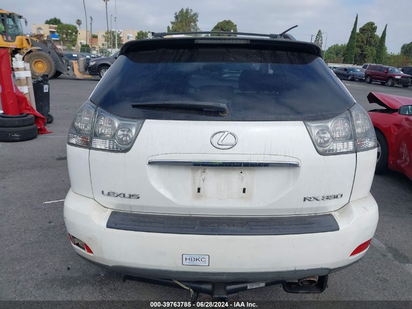 2005 Lexus Rx 330 VIN: JTJGA31U350049275 Lot: 39763785