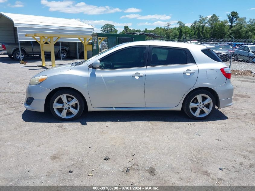 2009 Toyota Matrix S VIN: 2T1KE40E29C016183 Lot: 39763790