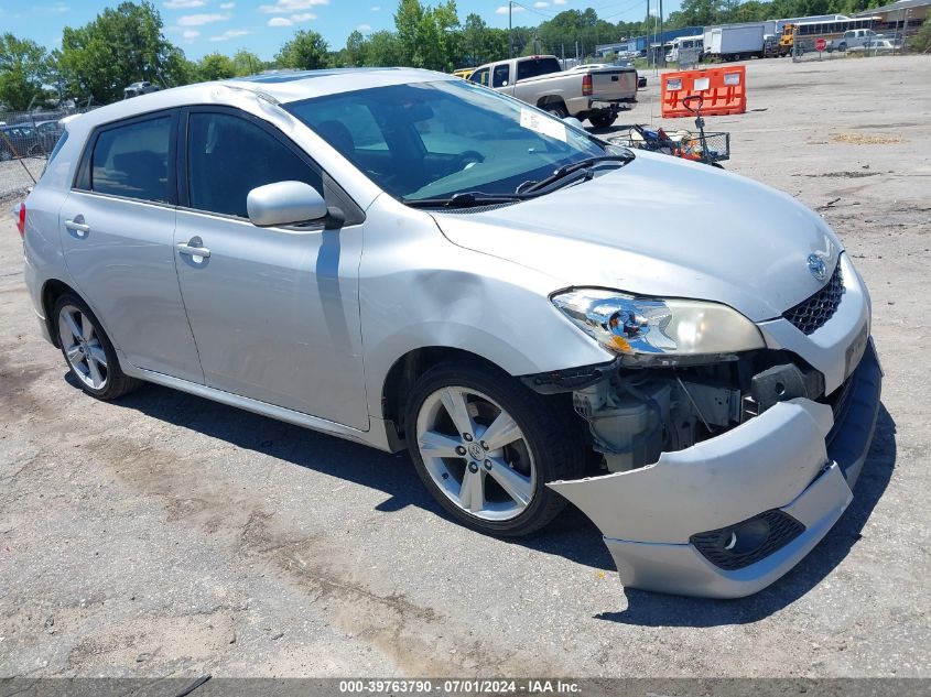 2009 Toyota Matrix S VIN: 2T1KE40E29C016183 Lot: 39763790