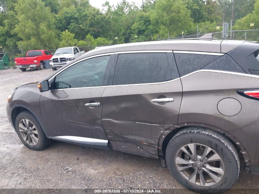 2017 Nissan Murano S/Sl/Sv/Platinum VIN: 5N1AZ2MG2HN168844 Lot: 39763808