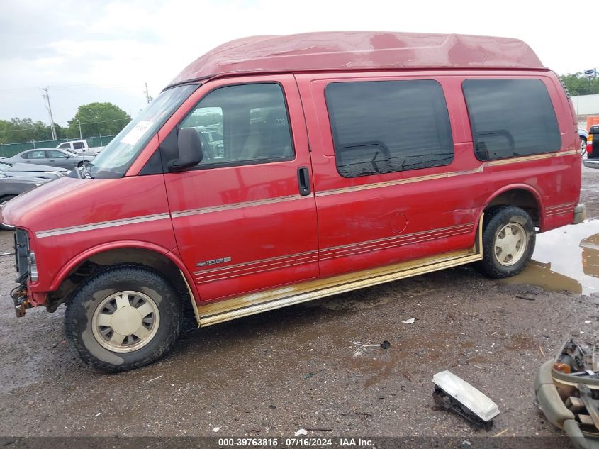 1999 Chevrolet Express VIN: 1GBFG15R3X1134352 Lot: 39763815