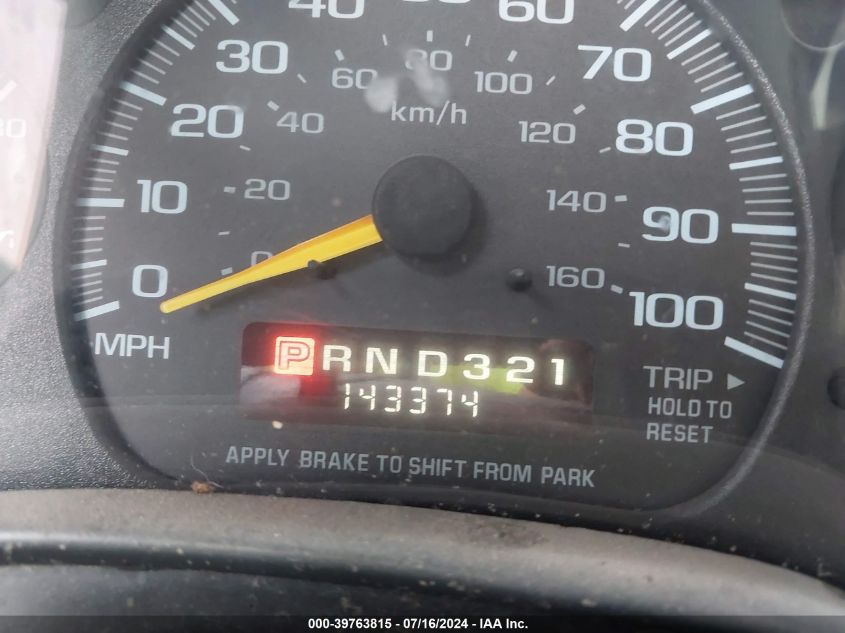 1999 Chevrolet Express VIN: 1GBFG15R3X1134352 Lot: 39763815