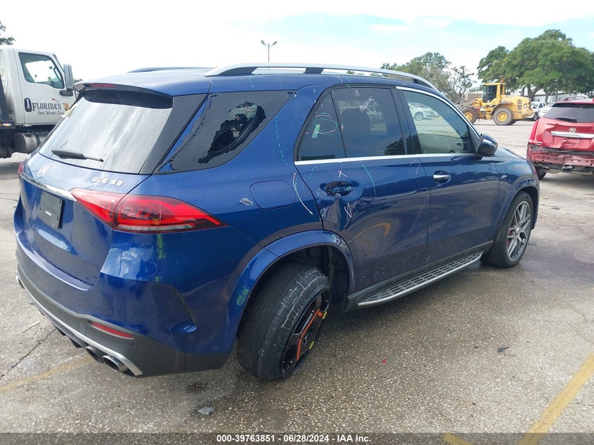 2021 Mercedes-Benz Amg Gle 53 Amg 53 4Matic VIN: 4JGFB6BB7MA264107 Lot: 39763851