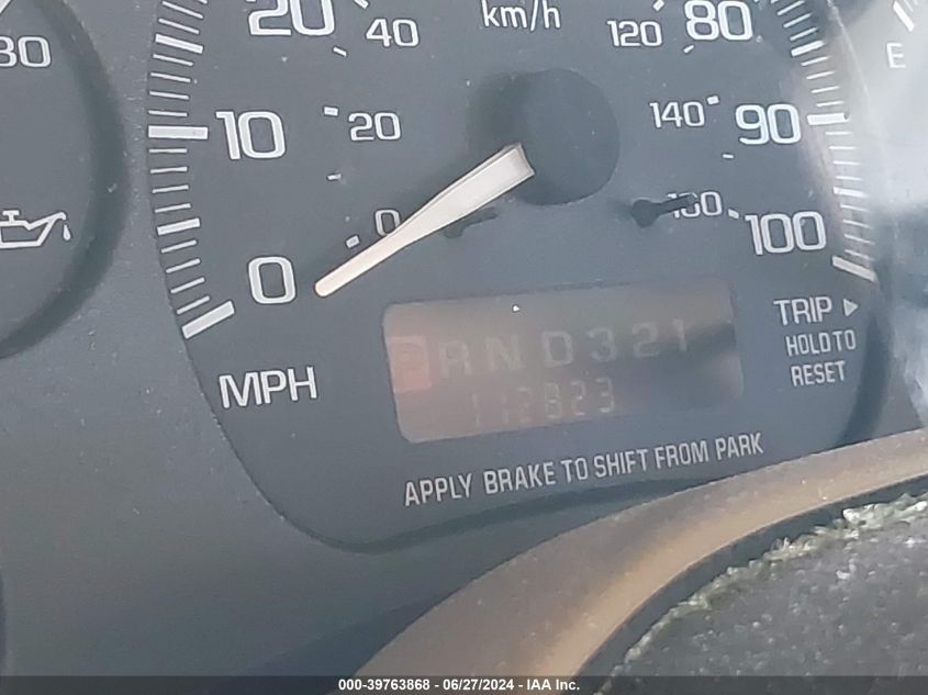 2003 Chevrolet Astro VIN: 1GNDM19X53B120422 Lot: 39763868