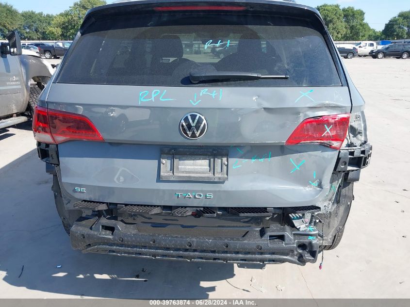 2024 Volkswagen Taos 1.5T Se VIN: 3VVEX7B25RM008132 Lot: 39763874