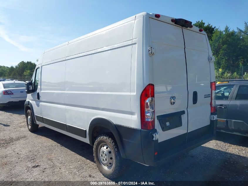 2023 Ram Promaster 2500 High Roof 159 Wb VIN: 3C6LRVDG3PE588380 Lot: 39763885