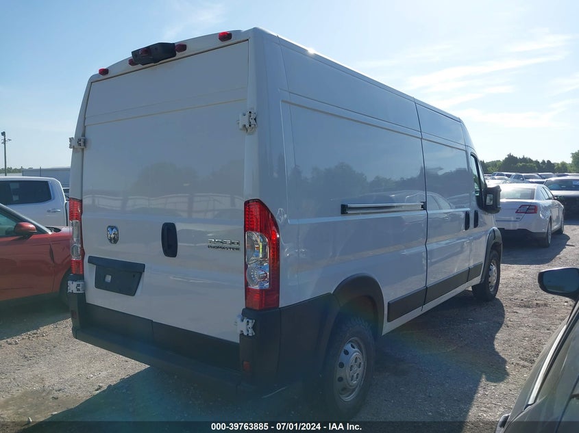 2023 Ram Promaster 2500 High Roof 159 Wb VIN: 3C6LRVDG3PE588380 Lot: 39763885