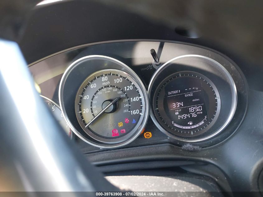 2013 Mazda Cx-5 Gt VIN: JM3KE4DE3D0161866 Lot: 39763908