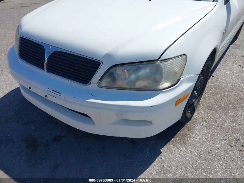 2002 Mitsubishi Lancer Es VIN: JA3AJ26E22U042695 Lot: 39763909