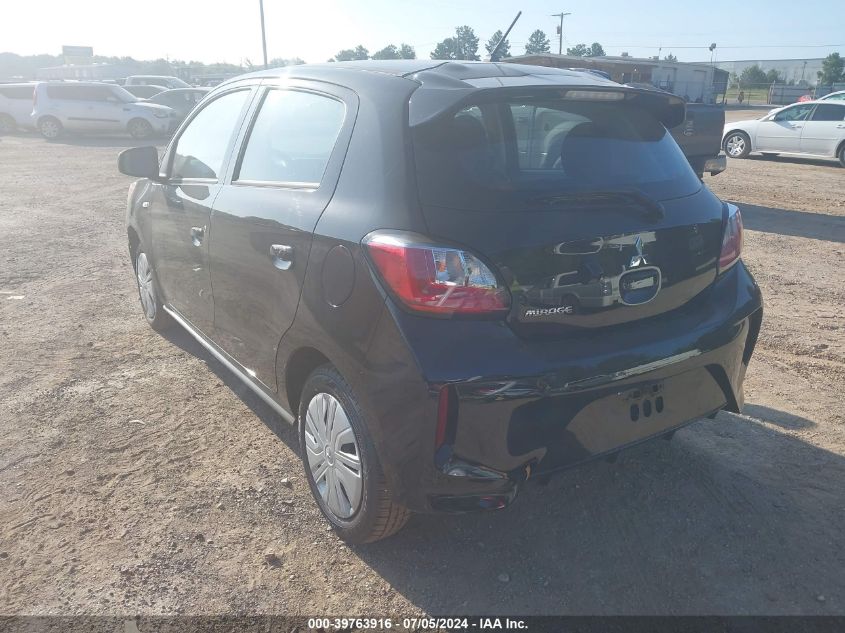 2024 Mitsubishi Mirage Es/Le VIN: ML32AUHJ5RH008090 Lot: 39763916