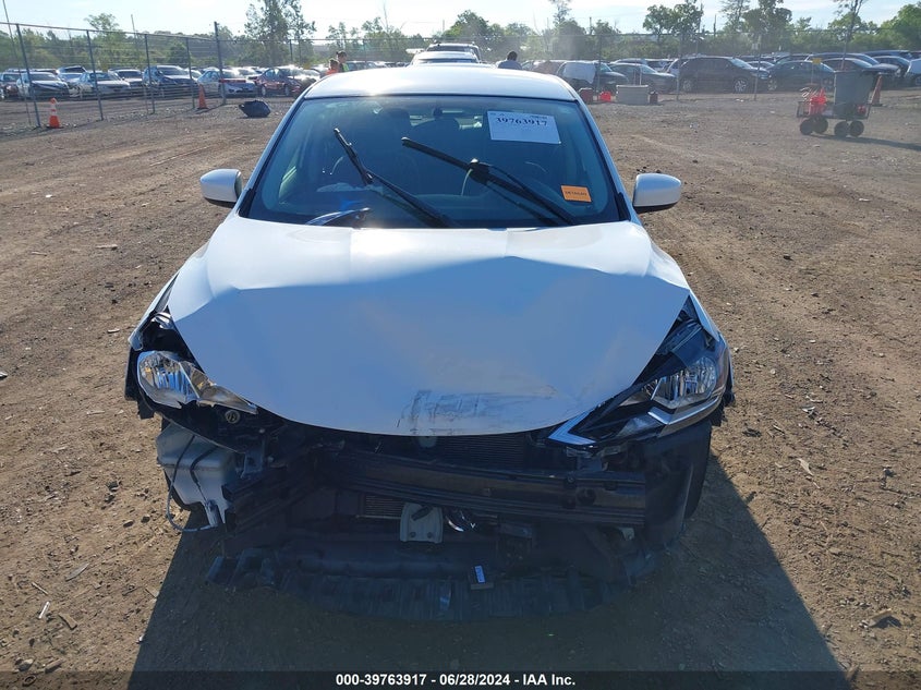 2018 Nissan Sentra Sv VIN: 3N1AB7AP2JY295373 Lot: 39763917