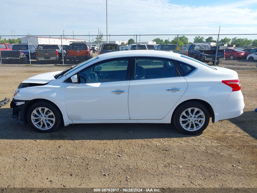 2018 Nissan Sentra Sv VIN: 3N1AB7AP2JY295373 Lot: 39763917