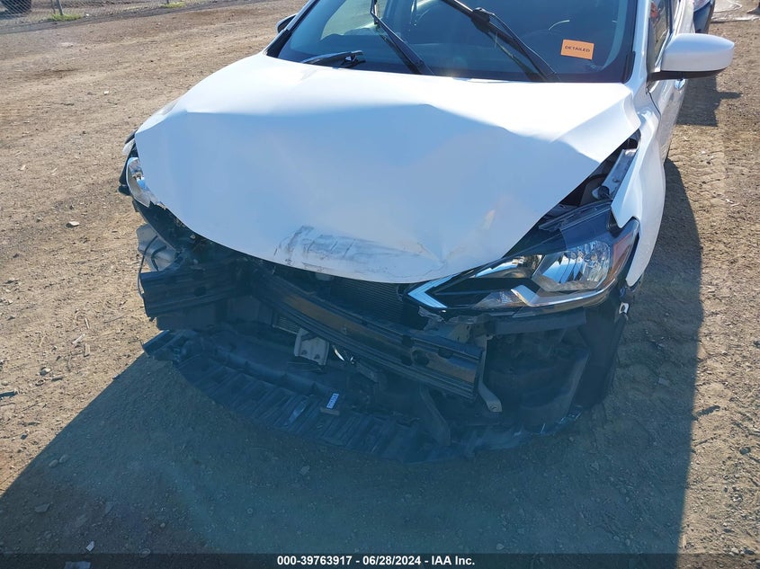 2018 Nissan Sentra Sv VIN: 3N1AB7AP2JY295373 Lot: 39763917