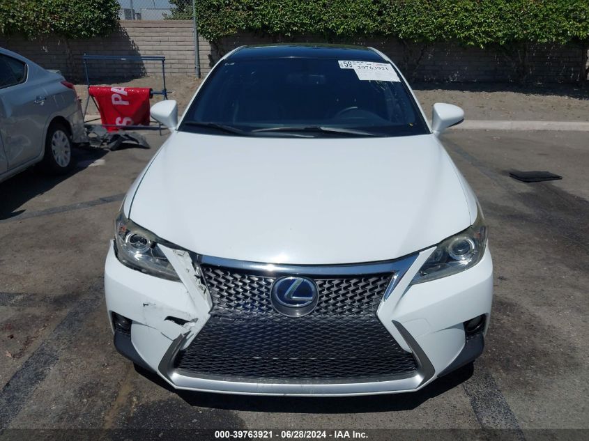 2015 Lexus Ct 200 VIN: JTHKD5BH2F2217963 Lot: 39763921