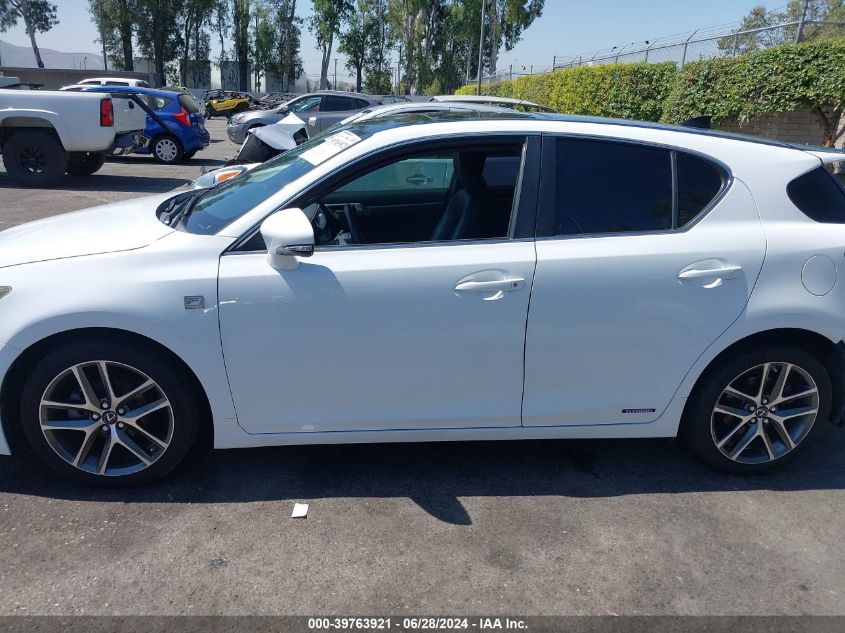 2015 Lexus Ct 200 VIN: JTHKD5BH2F2217963 Lot: 39763921