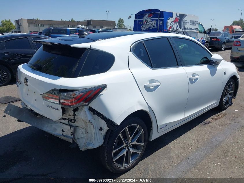 2015 Lexus Ct 200 VIN: JTHKD5BH2F2217963 Lot: 39763921