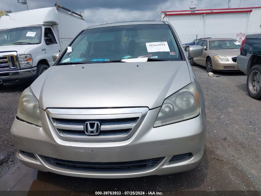 2007 Honda Odyssey Ex-L VIN: 5FNRL38767B400299 Lot: 39763933