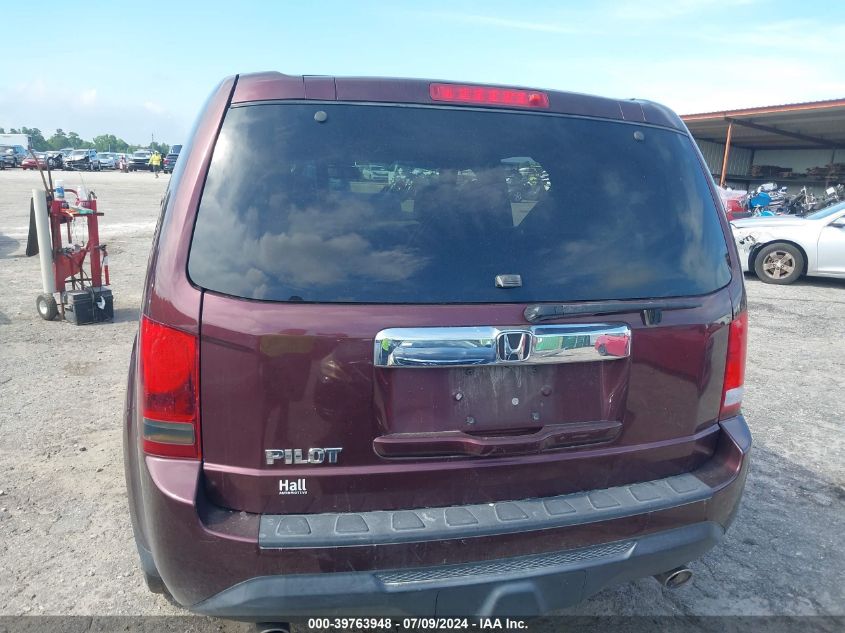 2014 Honda Pilot Exl VIN: 5FNYF3H56EB007966 Lot: 39763948
