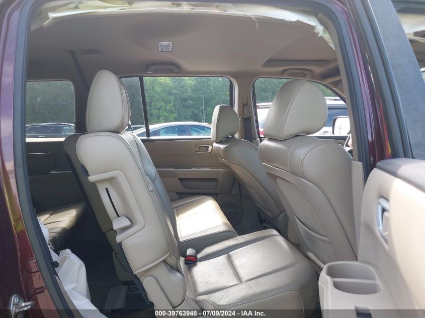 2014 Honda Pilot Exl VIN: 5FNYF3H56EB007966 Lot: 39763948