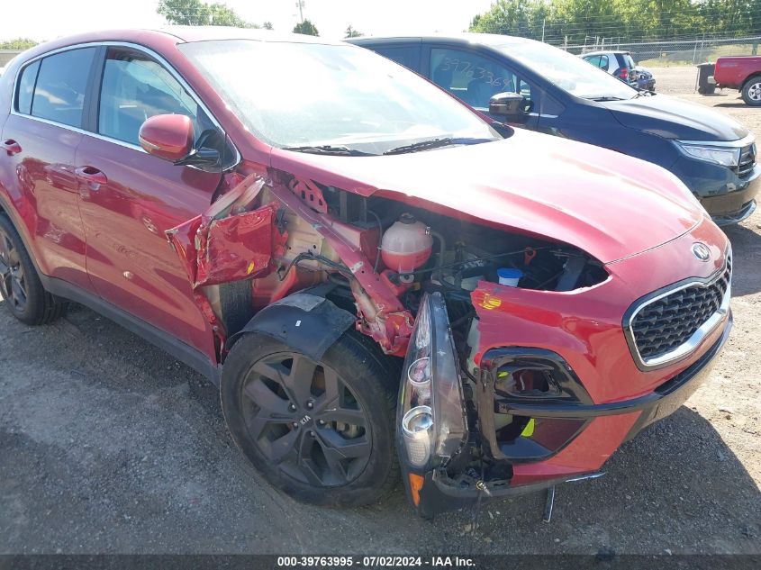 2022 Kia Sportage Lx VIN: KNDPMCAC0N7021992 Lot: 39763995