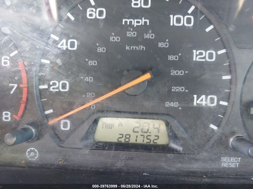 2000 Honda Accord 2.3 Ex VIN: JHMCG6605YC034060 Lot: 39763999