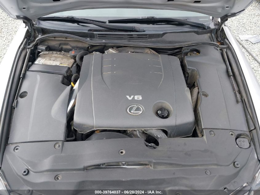 2006 Lexus Is 250 VIN: JTHBK262865018926 Lot: 39764037