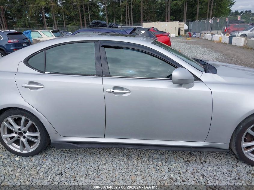 2006 Lexus Is 250 VIN: JTHBK262865018926 Lot: 39764037