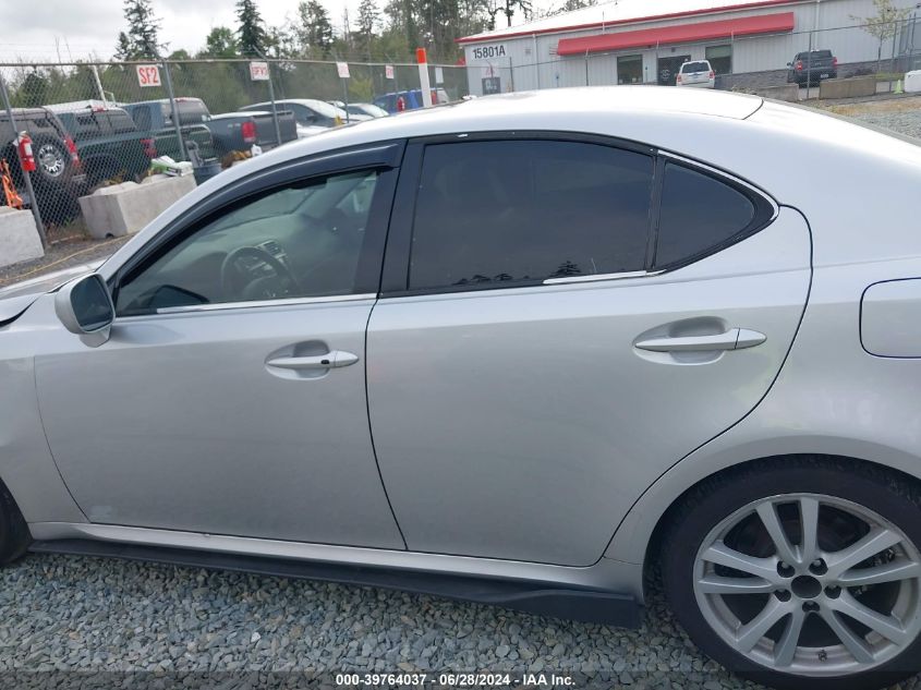 2006 Lexus Is 250 VIN: JTHBK262865018926 Lot: 39764037