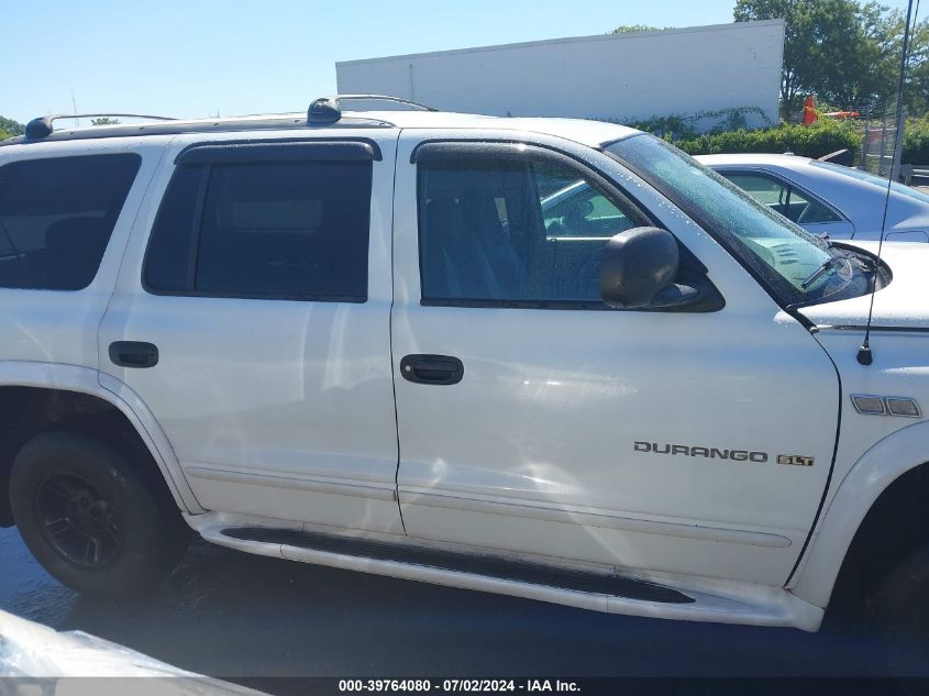 1998 Dodge Durango Slt VIN: 1B4HS28Y5WF155472 Lot: 39764080