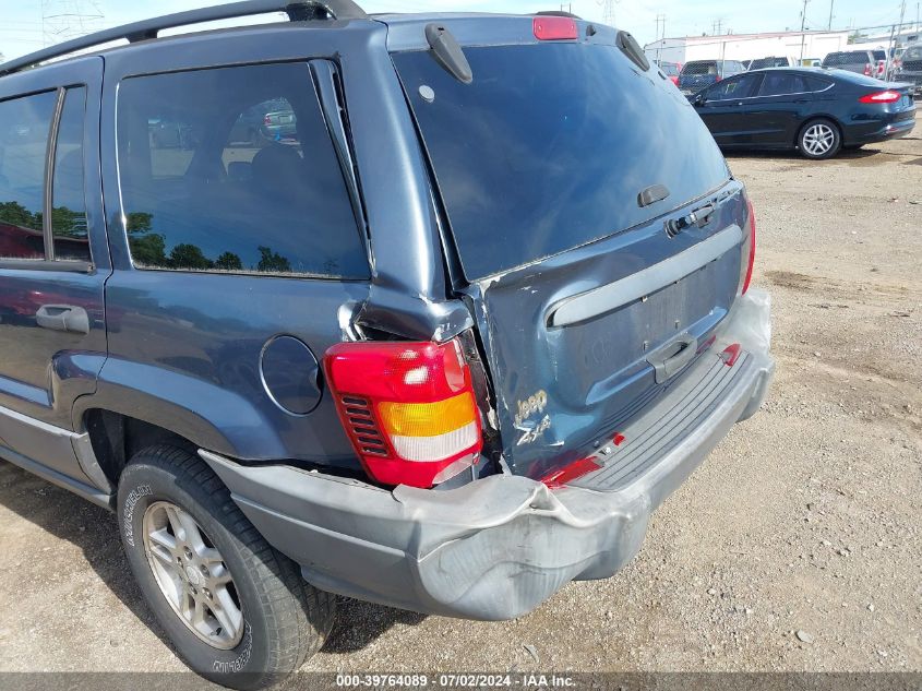 2002 Jeep Grand Cherokee Laredo VIN: 1J4GW48SX2C293704 Lot: 39764089