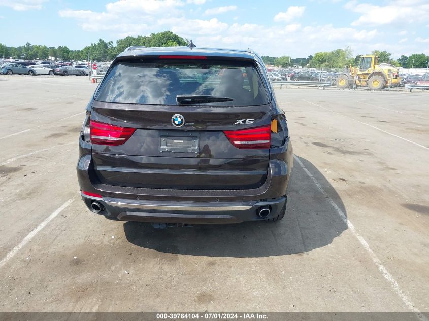 2016 BMW X5 xDrive35I VIN: 5UXKR0C55G0P20733 Lot: 39764104