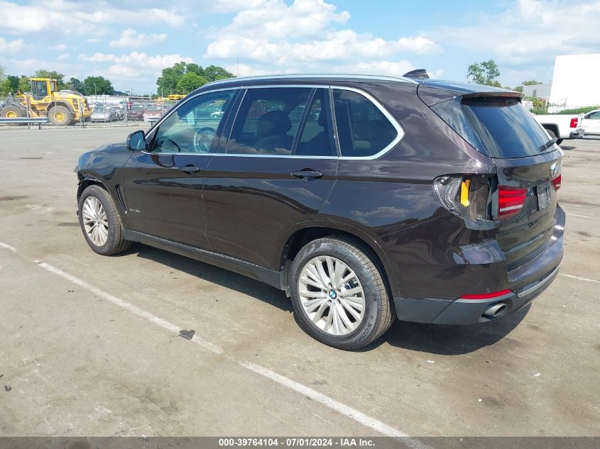 2016 BMW X5 xDrive35I VIN: 5UXKR0C55G0P20733 Lot: 39764104