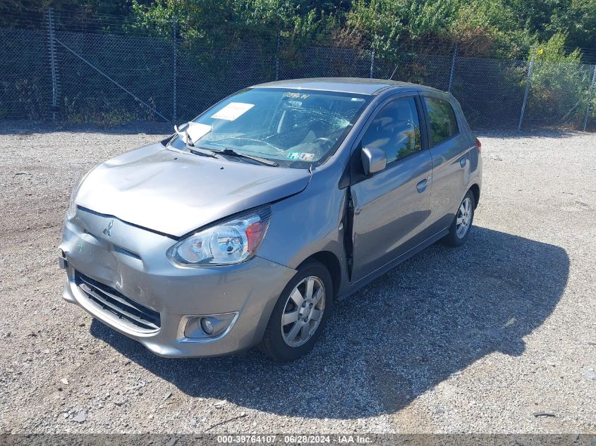 2015 Mitsubishi Mirage Es VIN: ML32A4HJ0FH059671 Lot: 39764107