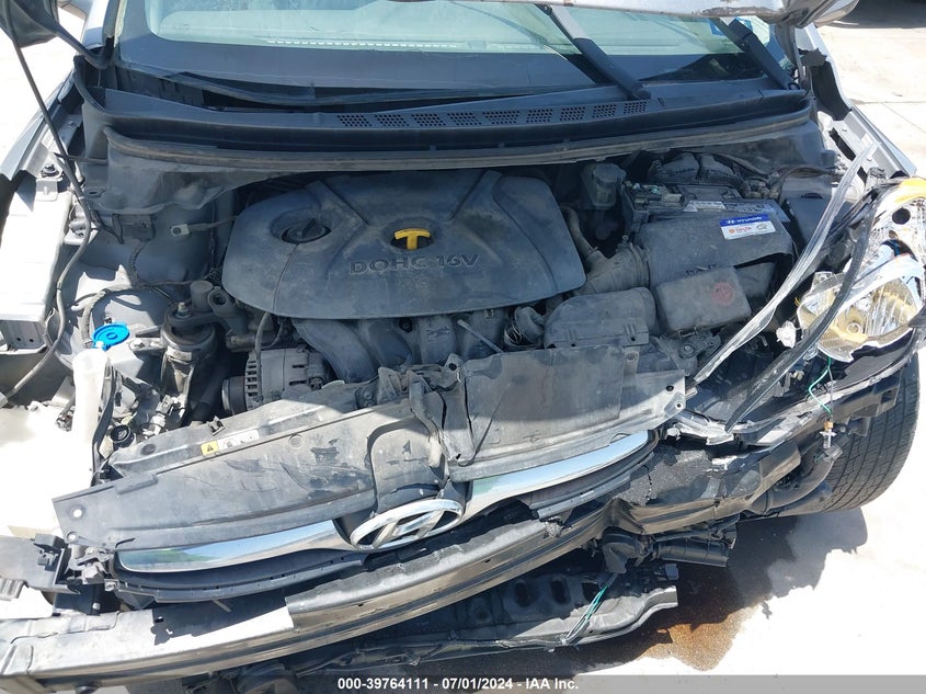 2012 Hyundai Elantra Gls (Ulsan Plant) VIN: KMHDH4AEXCU426654 Lot: 39764111