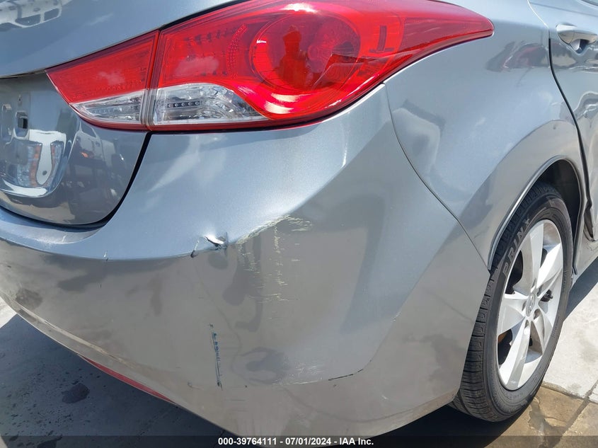 2012 Hyundai Elantra Gls (Ulsan Plant) VIN: KMHDH4AEXCU426654 Lot: 39764111