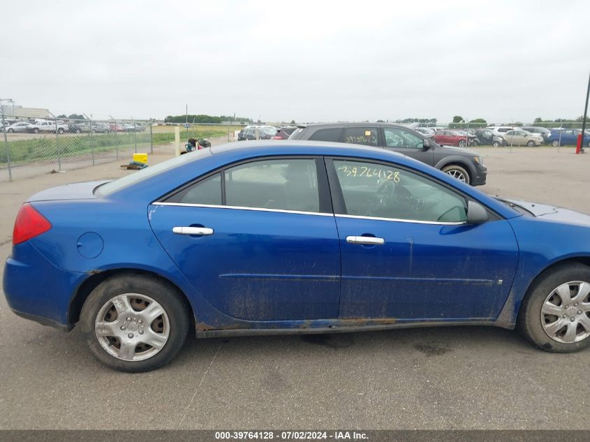 2007 Pontiac G6 Value Leader VIN: 1G2ZF58B274238013 Lot: 39764128