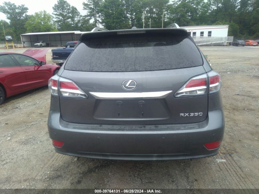 2013 Lexus Rx 350 VIN: JTJZK1BA5D2009457 Lot: 39764131