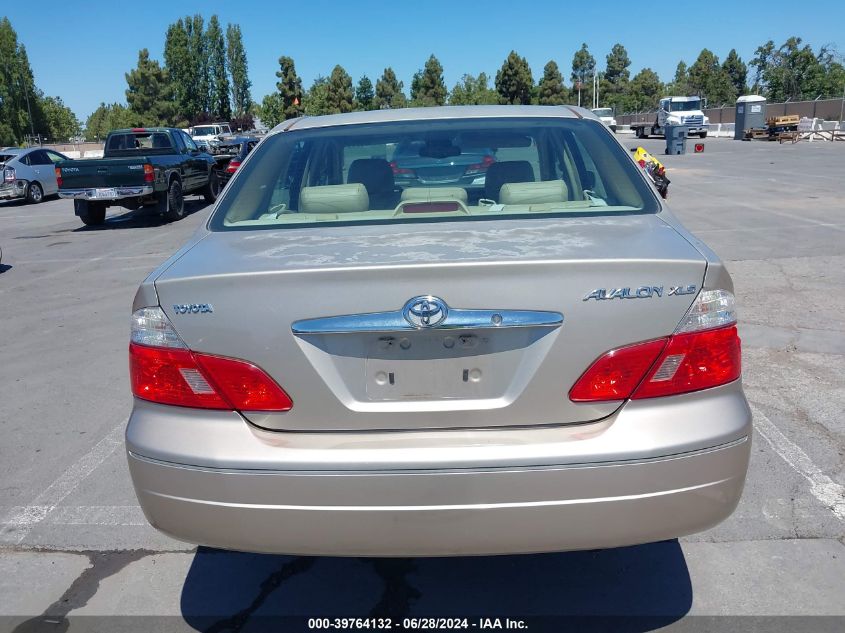 2004 Toyota Avalon Xls VIN: 4T1BF28B74U343729 Lot: 39764132