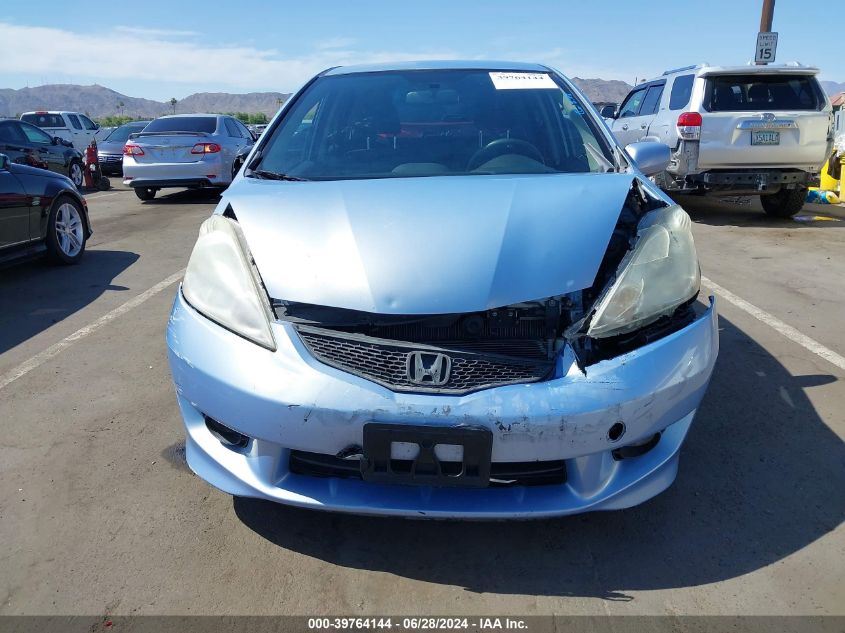 2009 Honda Fit Sport VIN: JHMGE87499S059930 Lot: 39764144