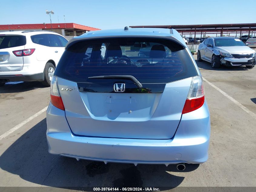 2009 Honda Fit Sport VIN: JHMGE87499S059930 Lot: 39764144