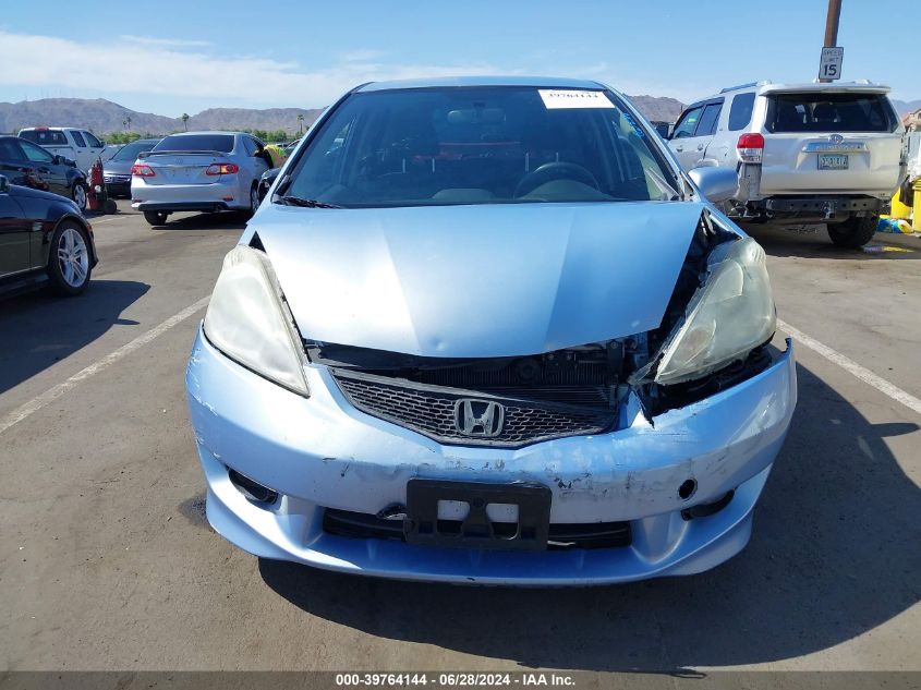 2009 Honda Fit Sport VIN: JHMGE87499S059930 Lot: 39764144